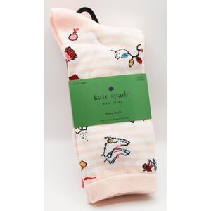 NWT Kate Spade Festive Icons crew socks - 3 pairs